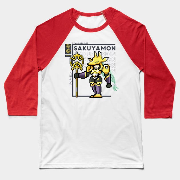 digimon vb sakuyamon Baseball T-Shirt by DeeMON